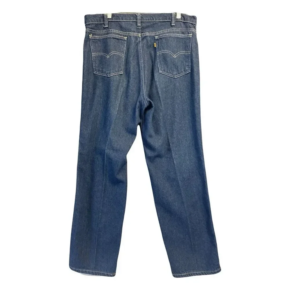 VTG Levi's‎ 769 Orange Tab With A Skosh More Room Mens Jeans Size 36X30 80s
